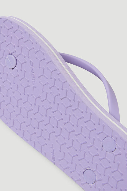 Profile Logo Sandals Women Purple Rose