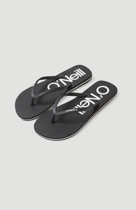 Profile Logo Sandals Women Black Out