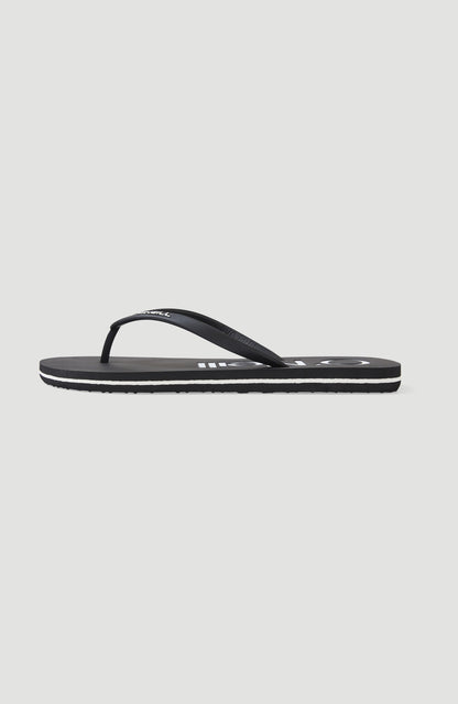 Profile Logo Sandals Women Black Out