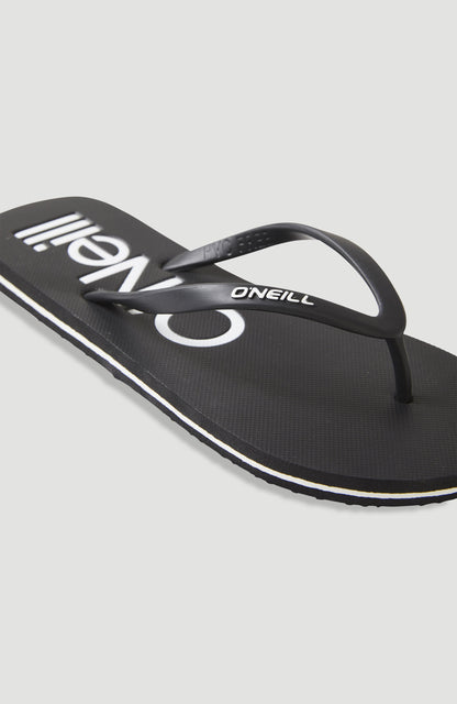 Profile Logo Sandals Women Black Out