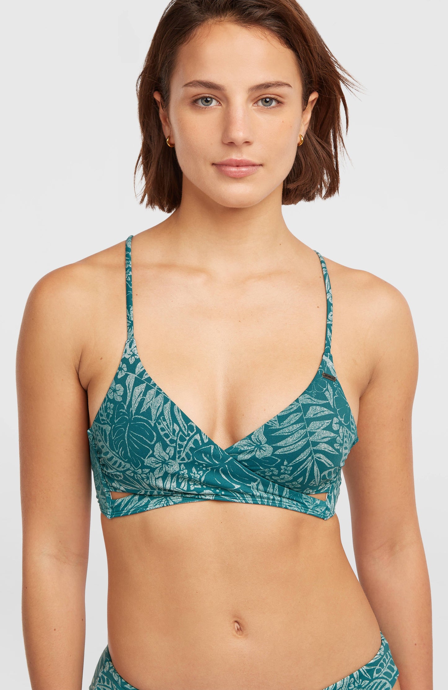 Baay Bikini Top Women Green Island Sky