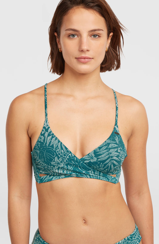 Baay Bikini Top Women Green Island Sky