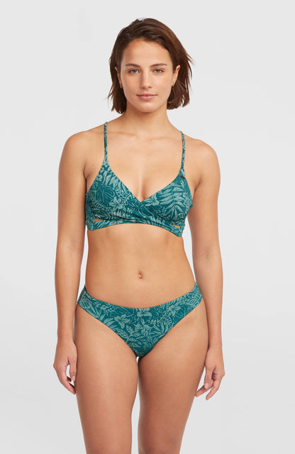 Baay Bikini Top Women Green Island Sky