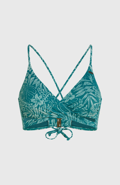 Baay Bikini Top Women Green Island Sky