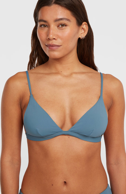 Seaside Tri Bikini Top Women Copen Blue