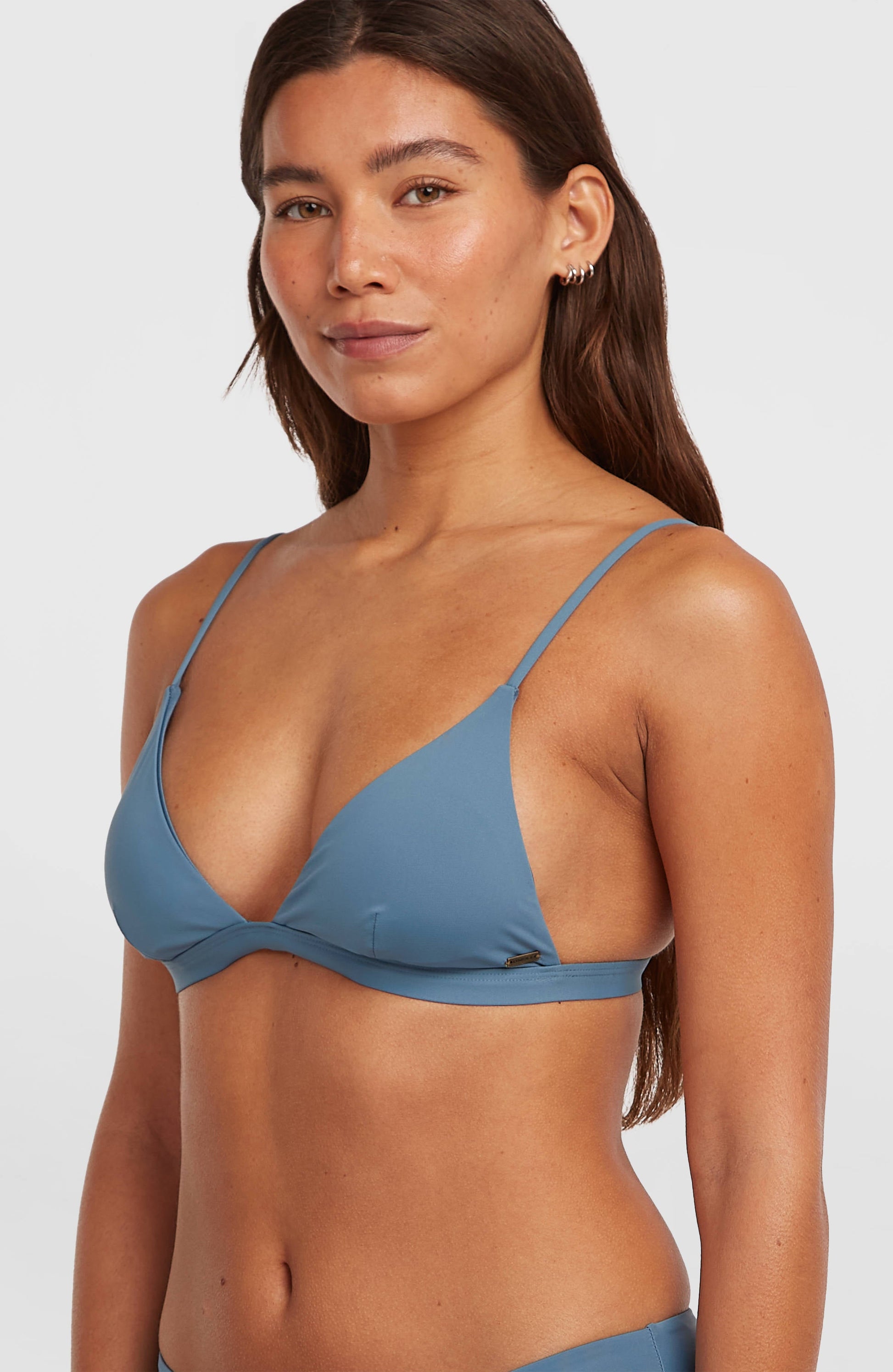 Seaside Tri Bikini Top Women Copen Blue