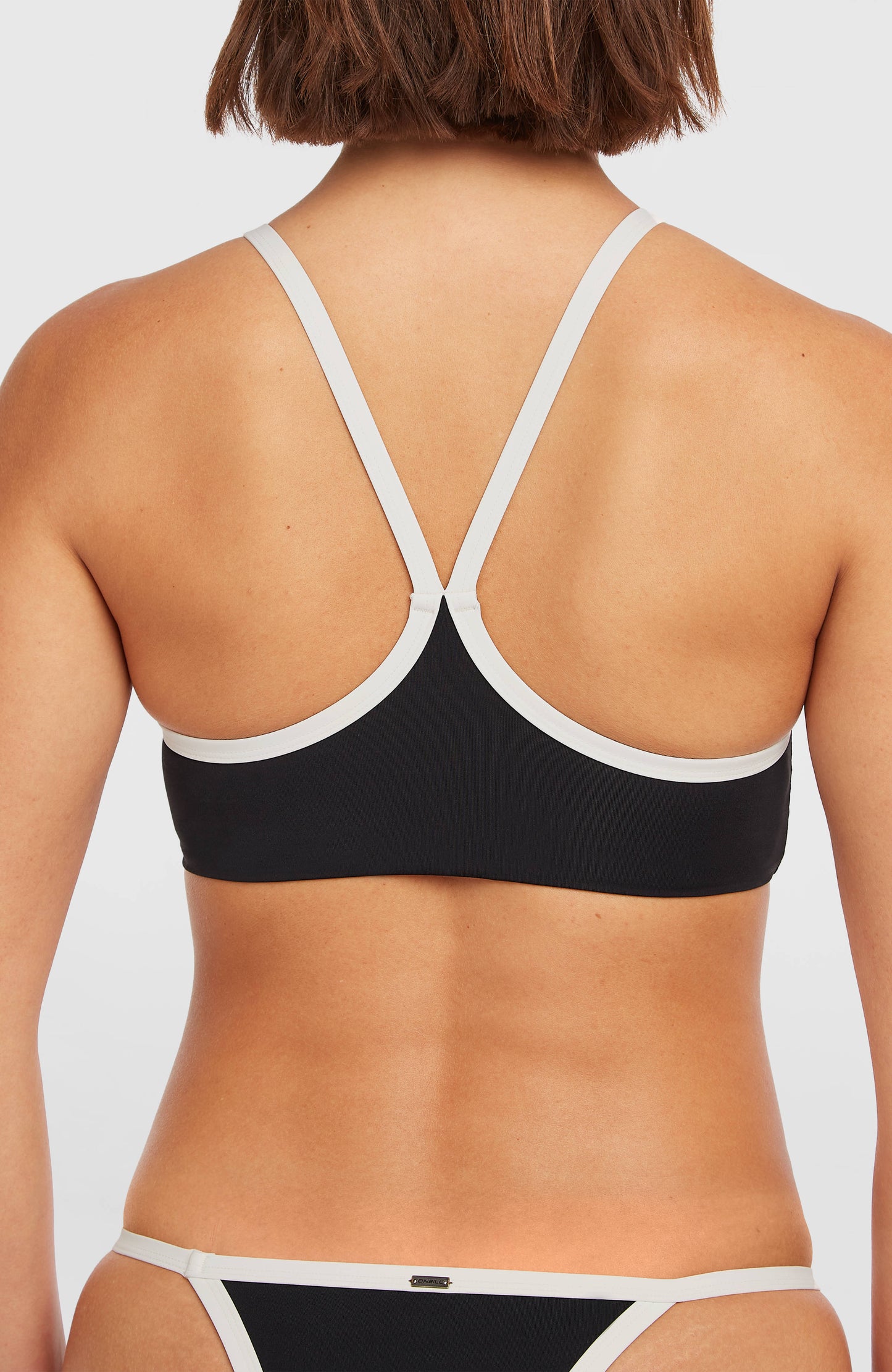 High-Neck Bikini Set Women Black Out