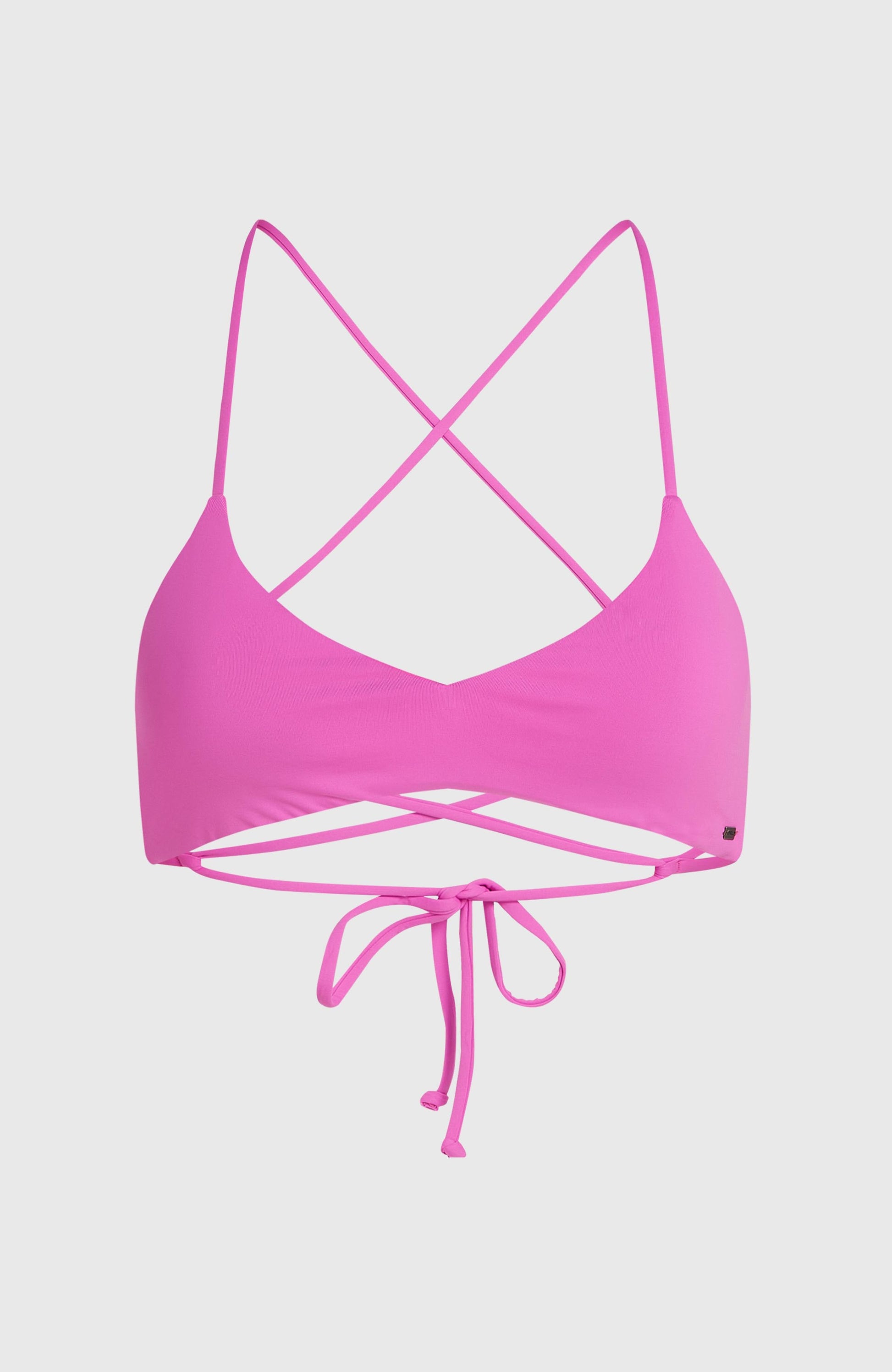 Huntington Bralette Bikini Top Women Electric Fuschia