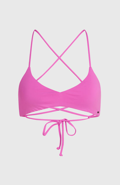 Huntington Bralette Bikini Top Women Electric Fuschia