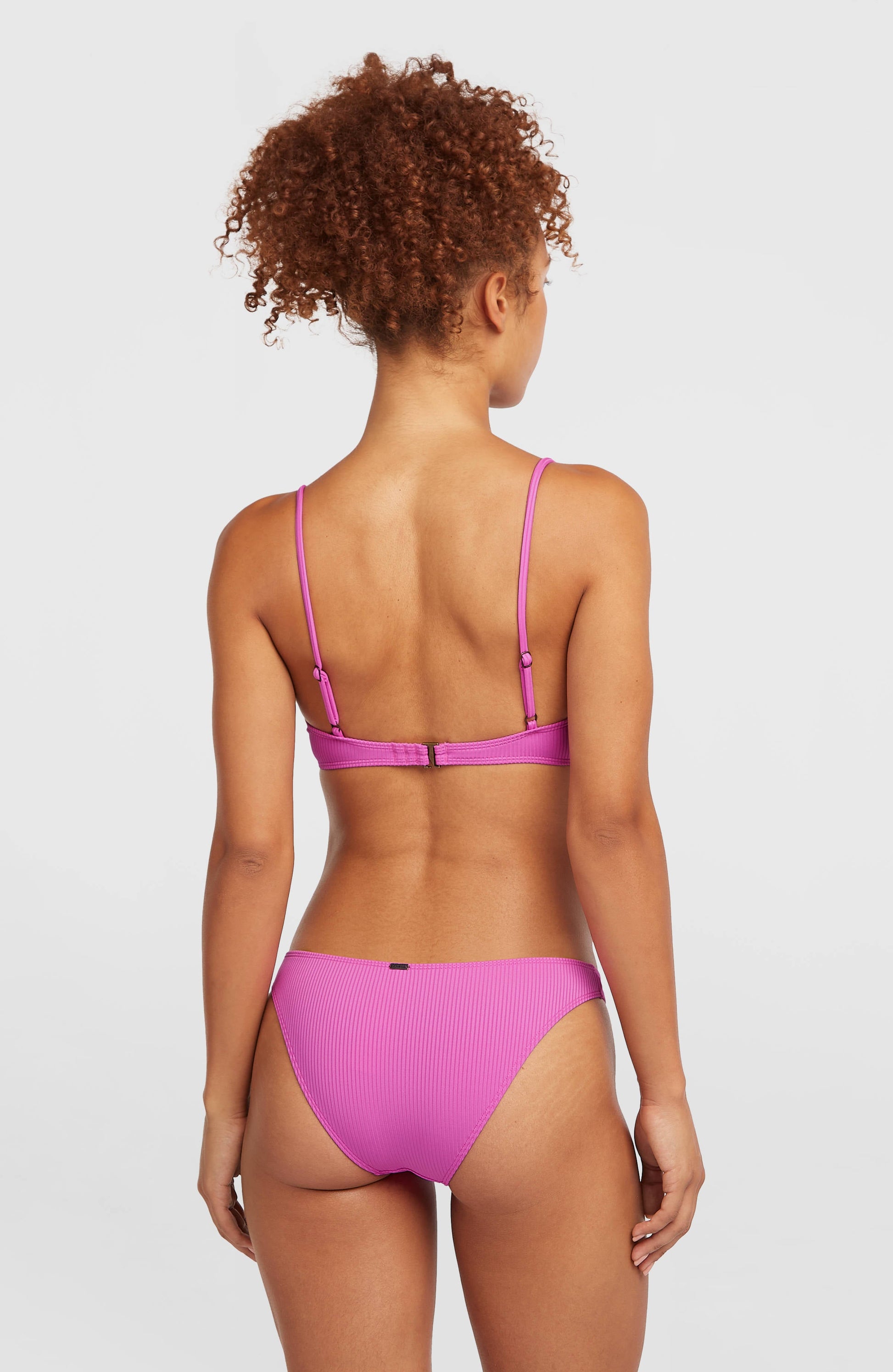 Honopu Rockey Bikini Set Women Electric Fuschia