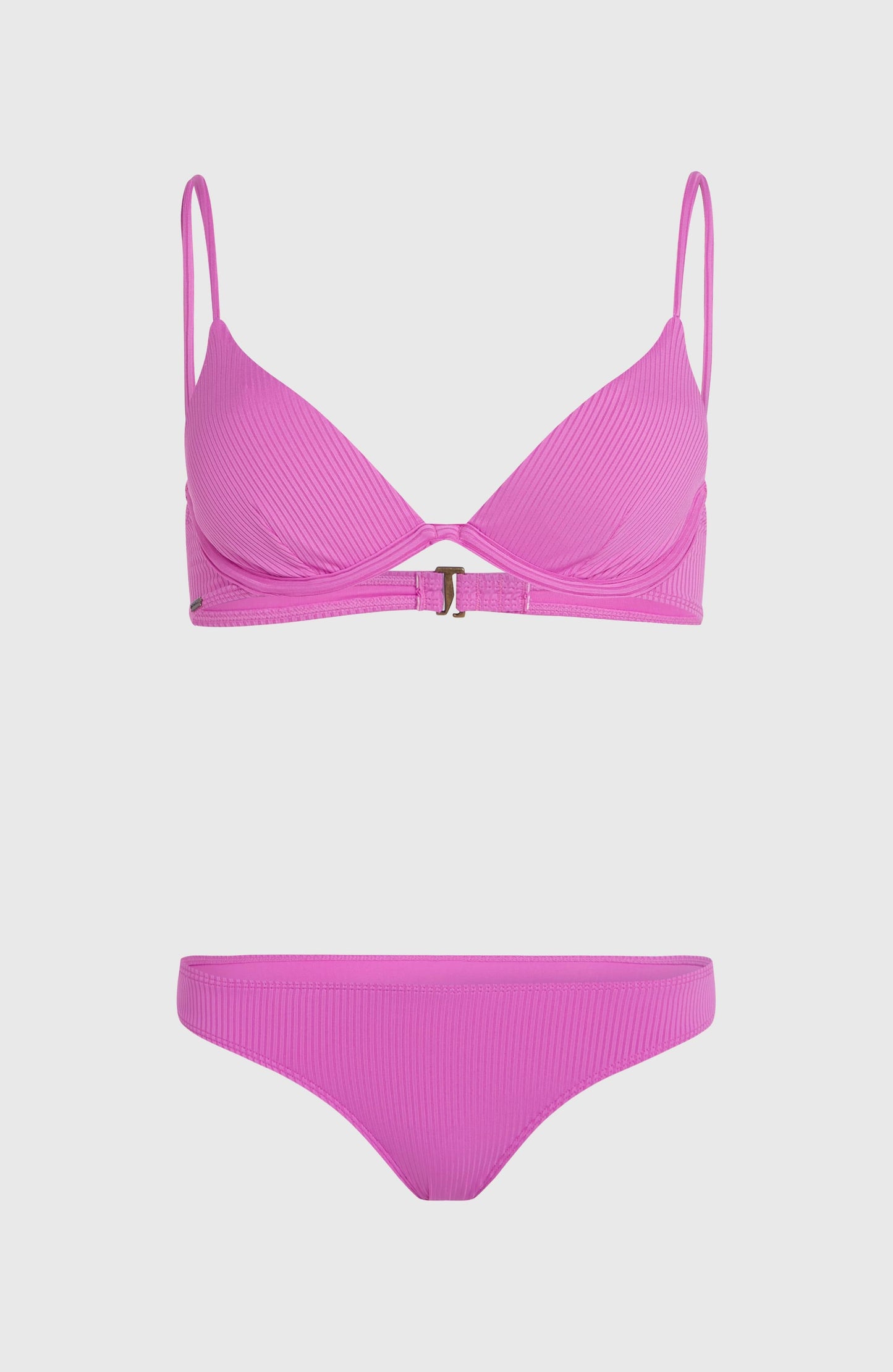 Honopu Rockey Bikini Set Women Electric Fuschia