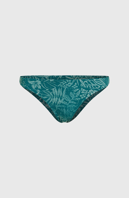 Amy Bikini Bottoms Women Green Island Sky