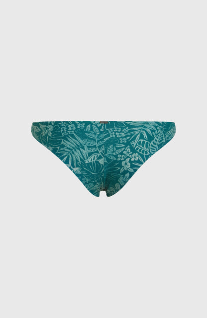 Amy Bikini Bottoms Women Green Island Sky
