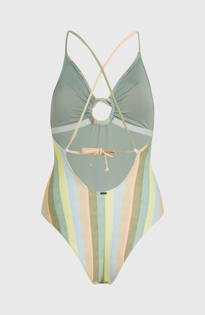 Jaida Swimsuit Women Multi Must Haves Stripe