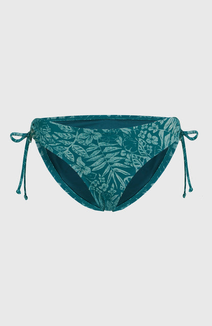 Rita Side-Tie Bikini Bottoms Women Green Island Sky