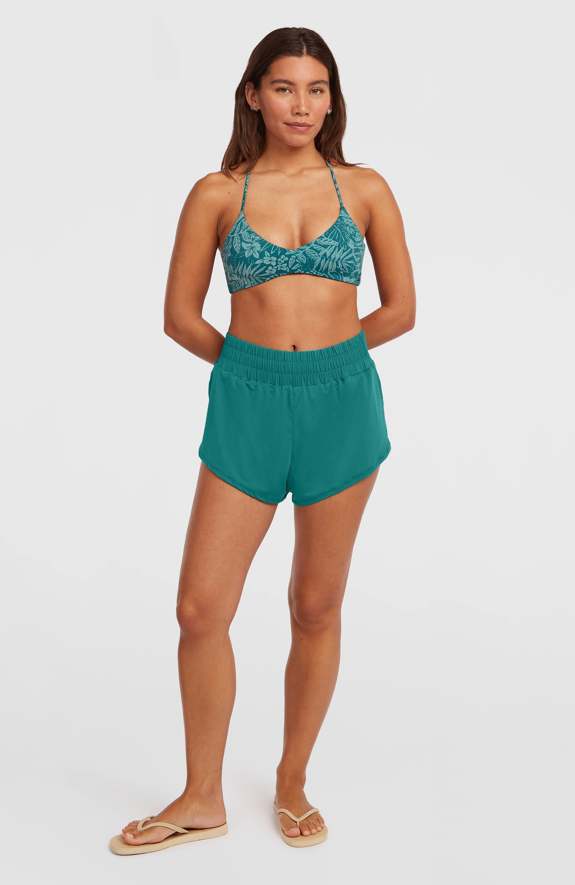 Must-Have Swimshorts Women Botanical Heat