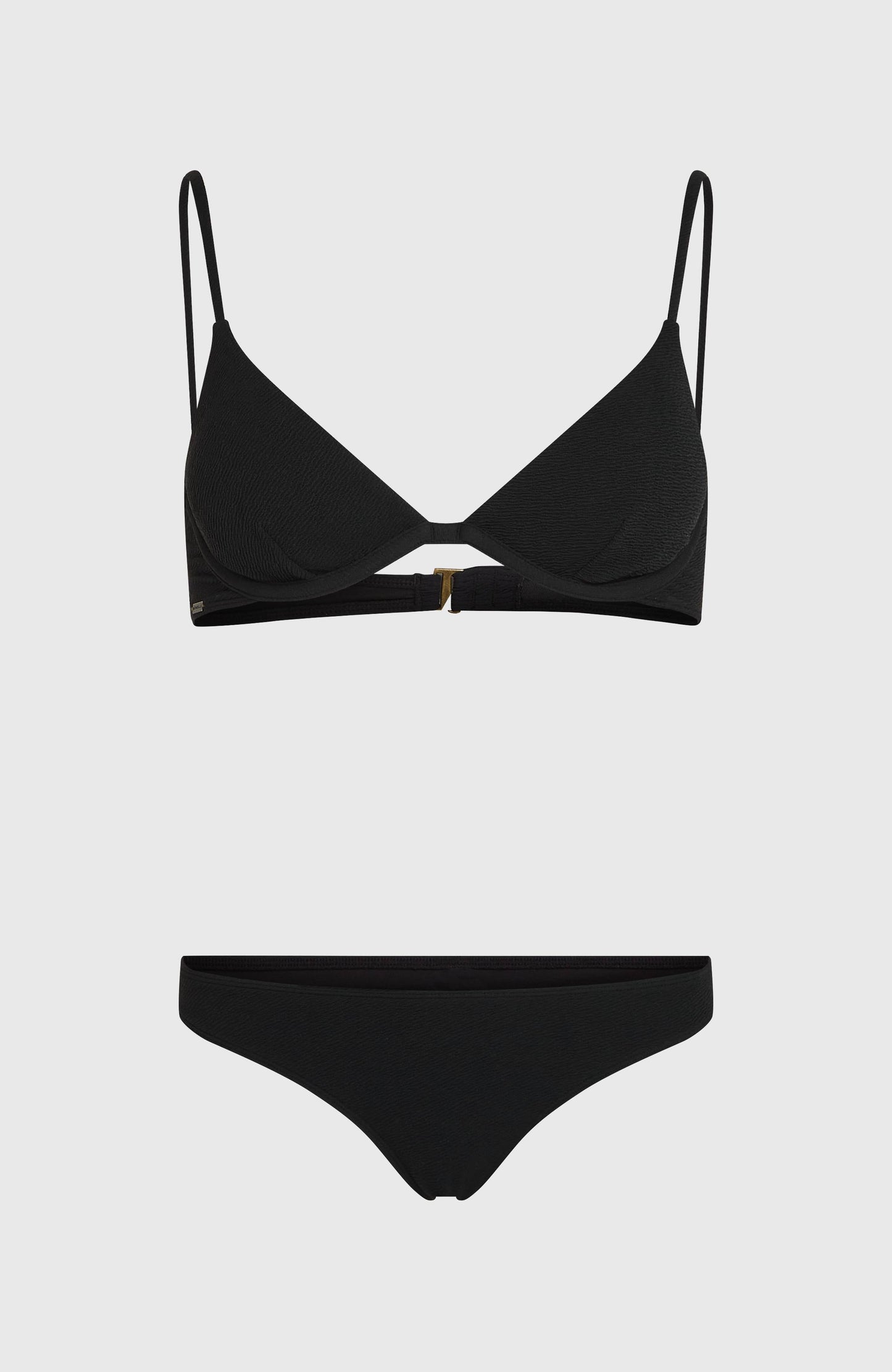 Honopu Rockey Bikini Set Women Black Out