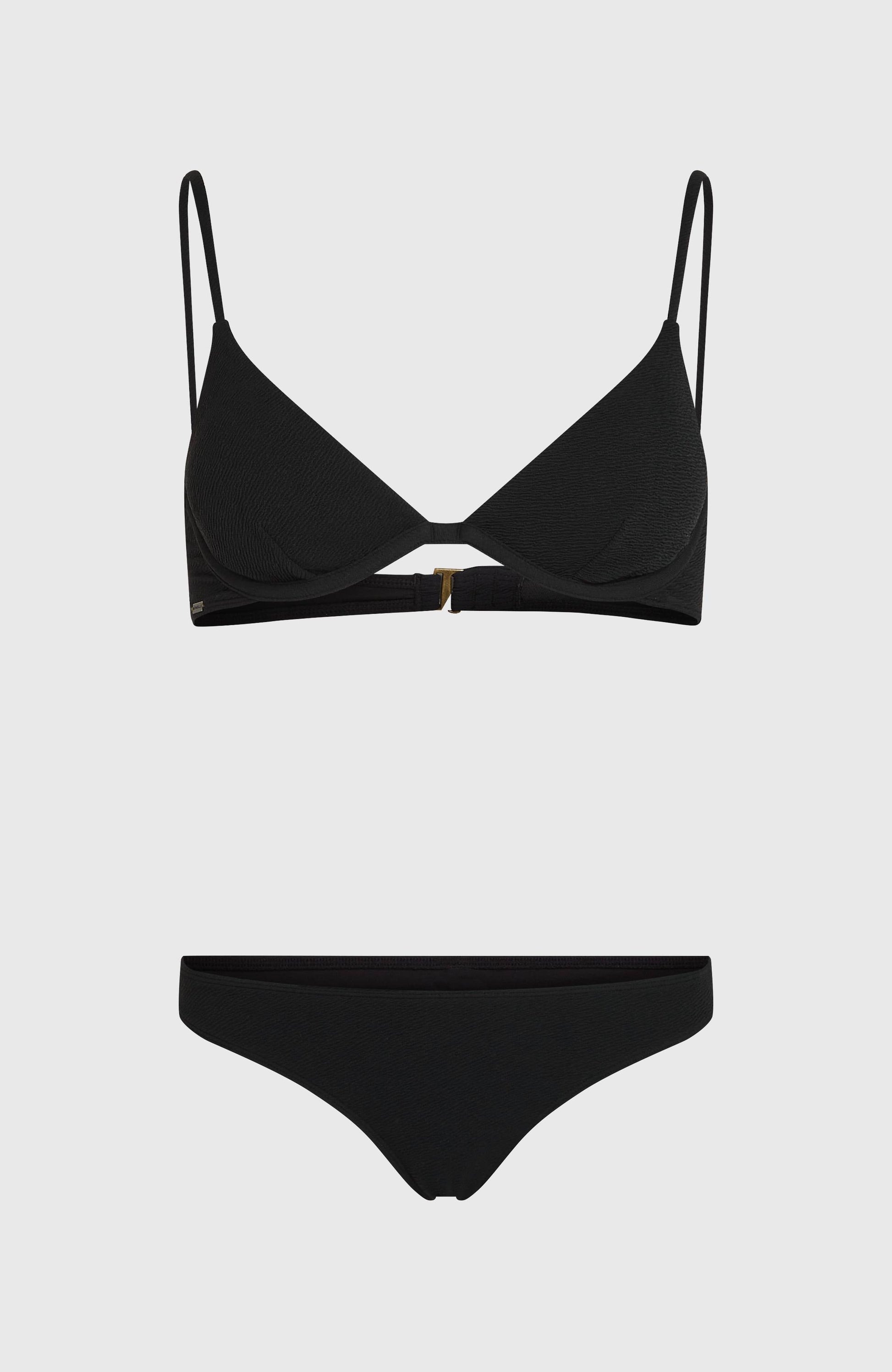 Honopu Rockey Bikini Set Women Black Out