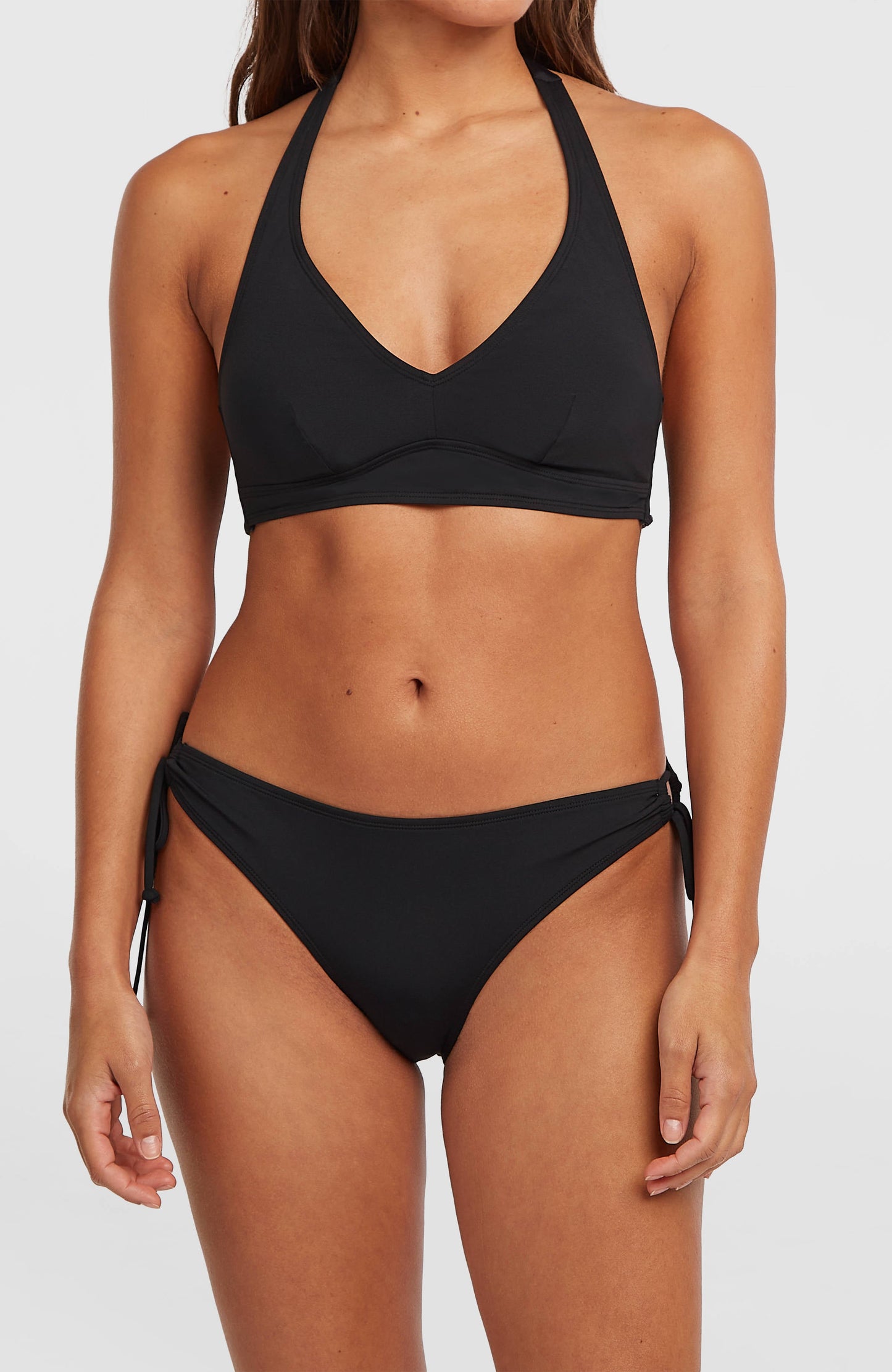 Rita Side-Tie Bikini Bottoms Women Black Out