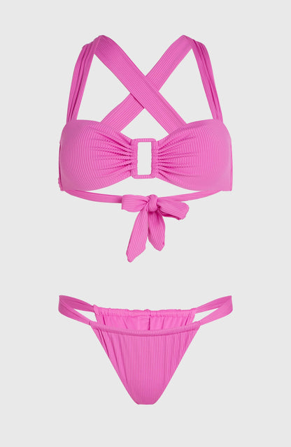Annie Bikini Set Women Electric Fuschia