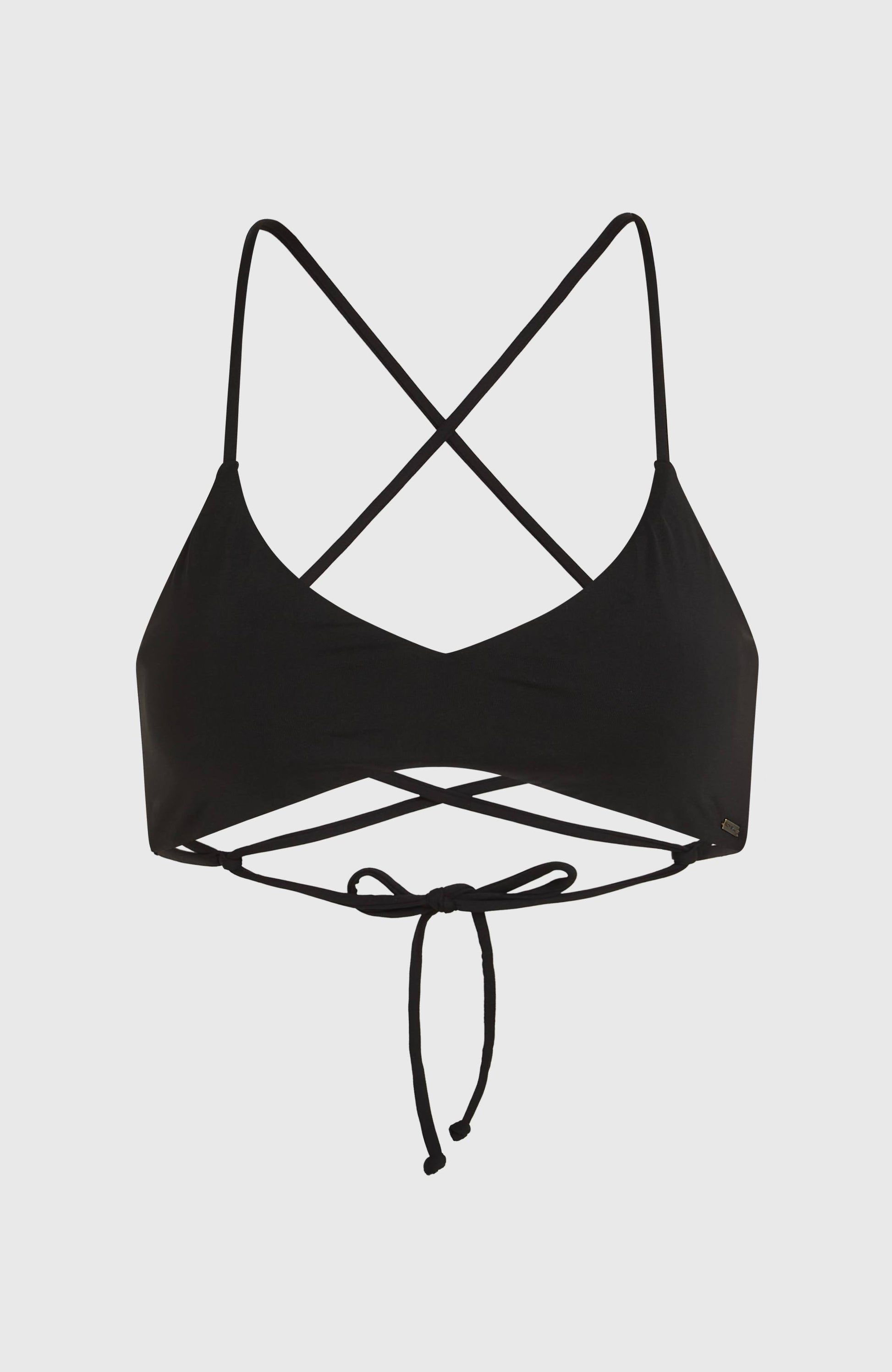 Huntington Bralette Bikini Top Women Black Out