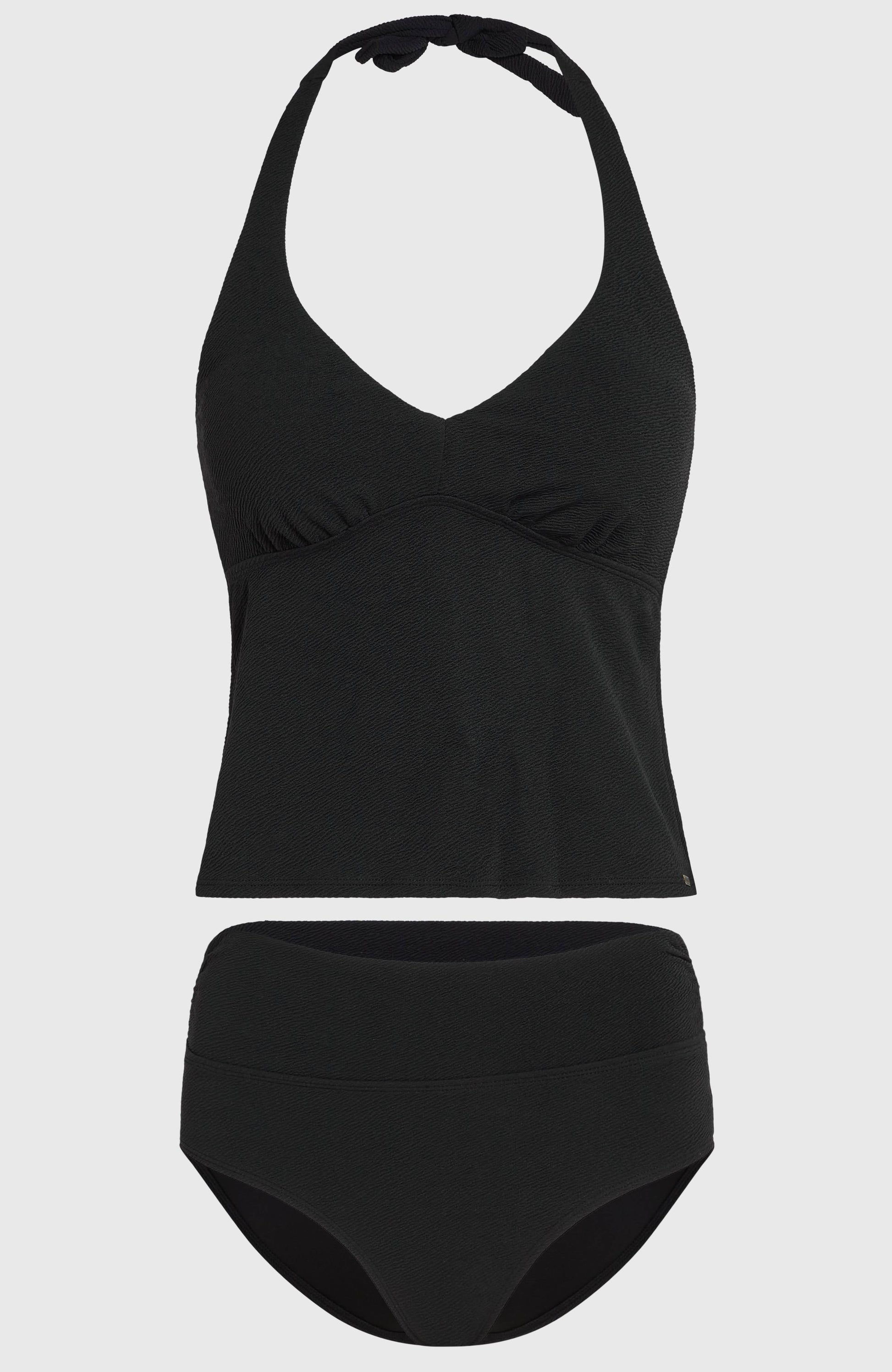 Tankini Bikini Set Women Black Out