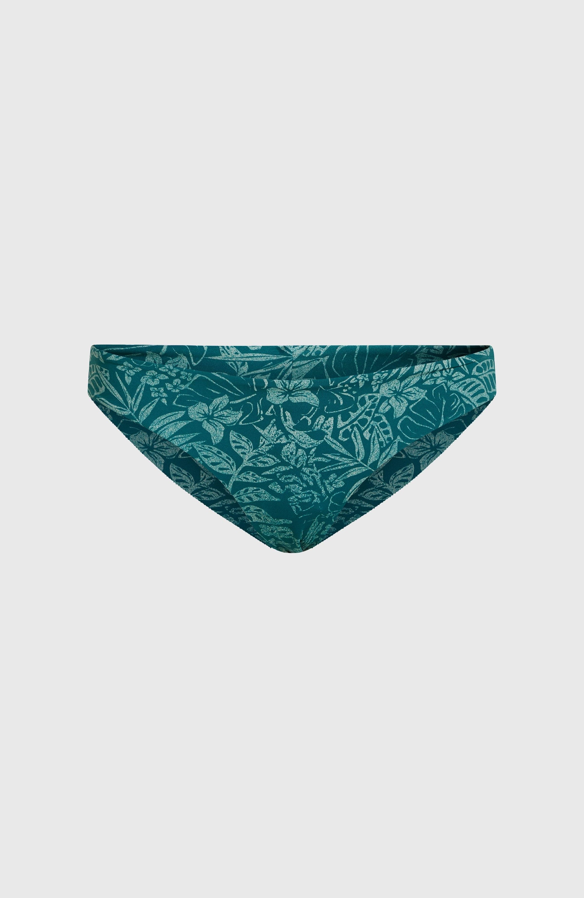 Maoi Bikini Bottoms Women Green Island Sky