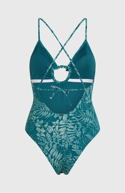 Jaida Swimsuit Women Green Island Sky