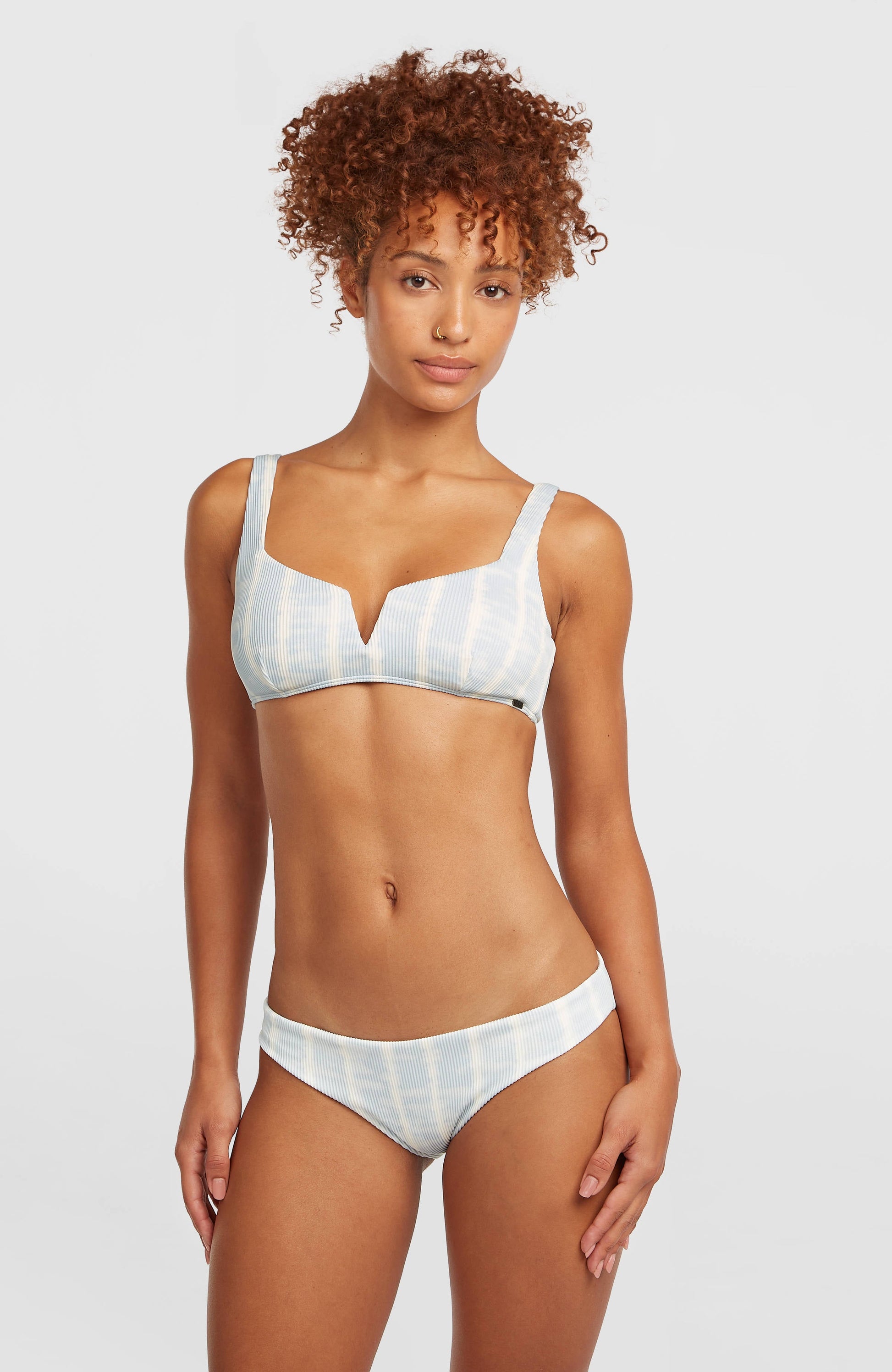 Women Of The Wave Popoyo Matira Bikini Set Women Blue TDSwim