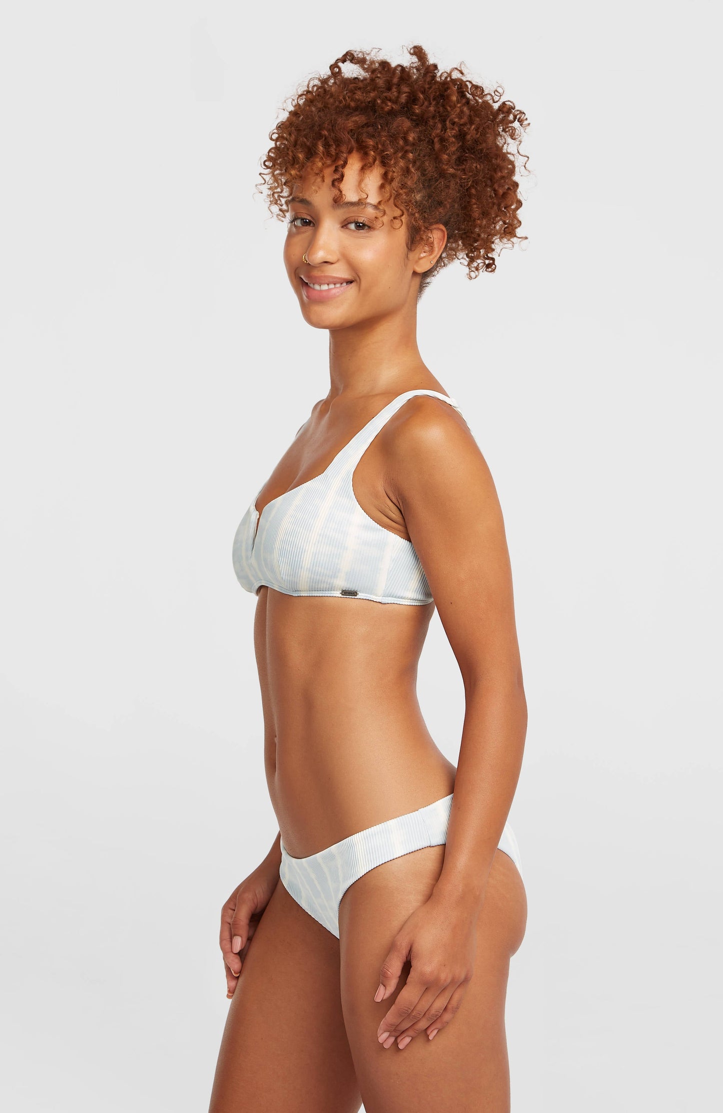 Women Of The Wave Popoyo Matira Bikini Set Women Blue TDSwim