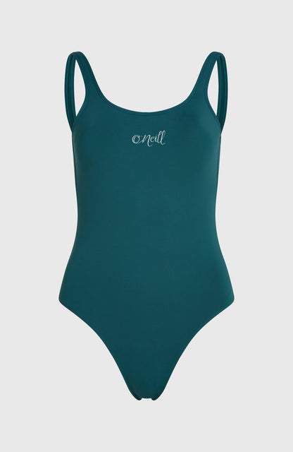 Essentials Script Swimsuit Women Botanical Heat