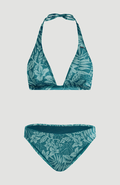 Essentials Marga Cruz Bikini Set Women Green Island Sky