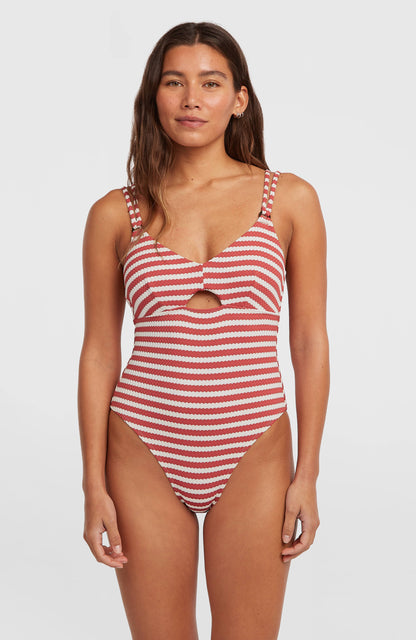 O'Riginals Swimsuit Women White/Red Originals Stripe