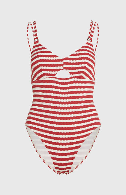 O'Riginals Swimsuit Women White/Red Originals Stripe