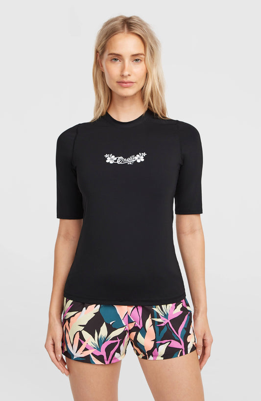 O'Neill Short Sleeve Skin Women Black Out