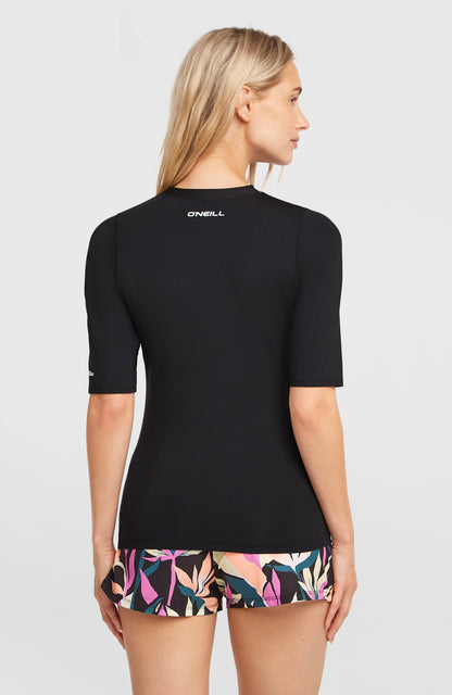 O'Neill Short Sleeve Skin Women Black Out