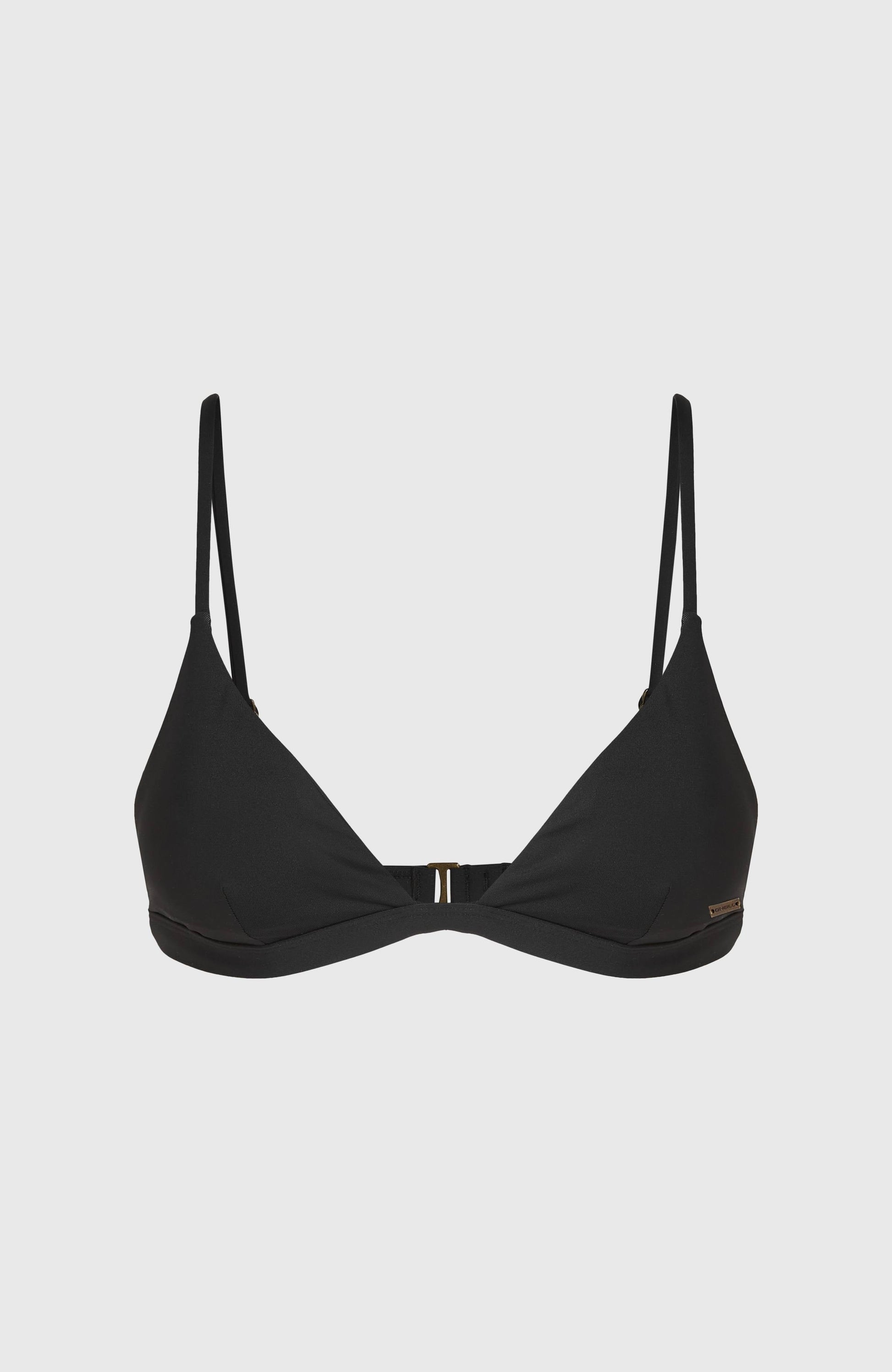 Seaside Tri Bikini Top Women Black Out