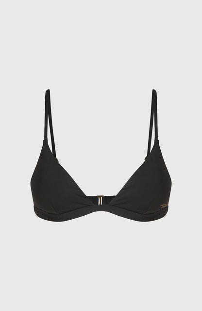 Seaside Tri Bikini Top Women Black Out