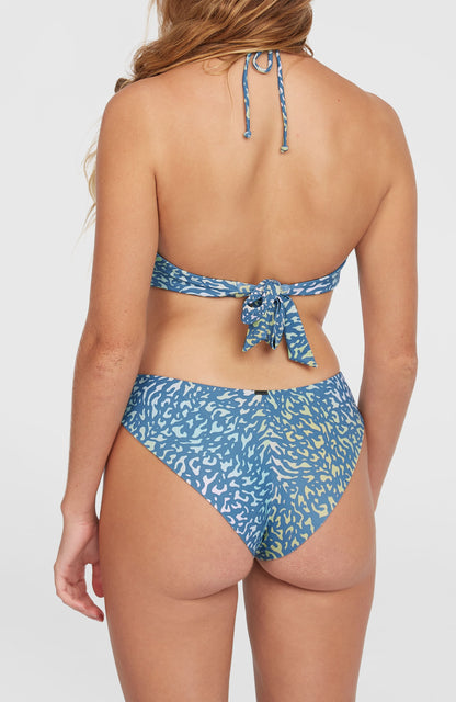Maoi Bikini Bottoms Women Yellow Animal Blur