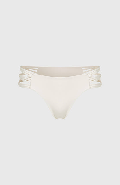 Boulders Strappy Sides Bikini Bottoms Women Snow White