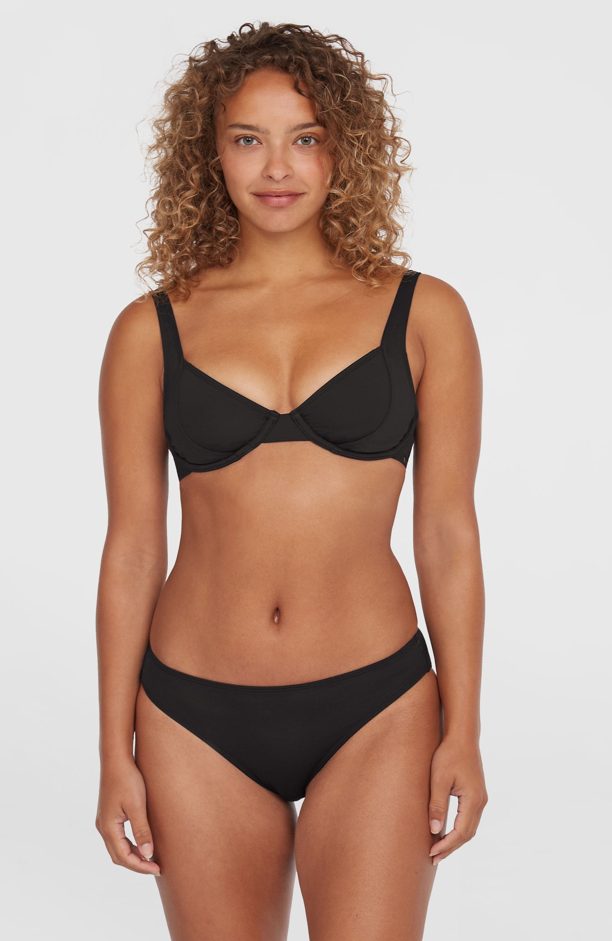 Elsie Underwire Bikini Top Women Black Out