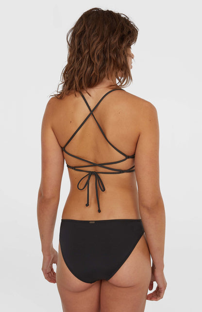 Huntington Bralette Bikini Top Women Black Out