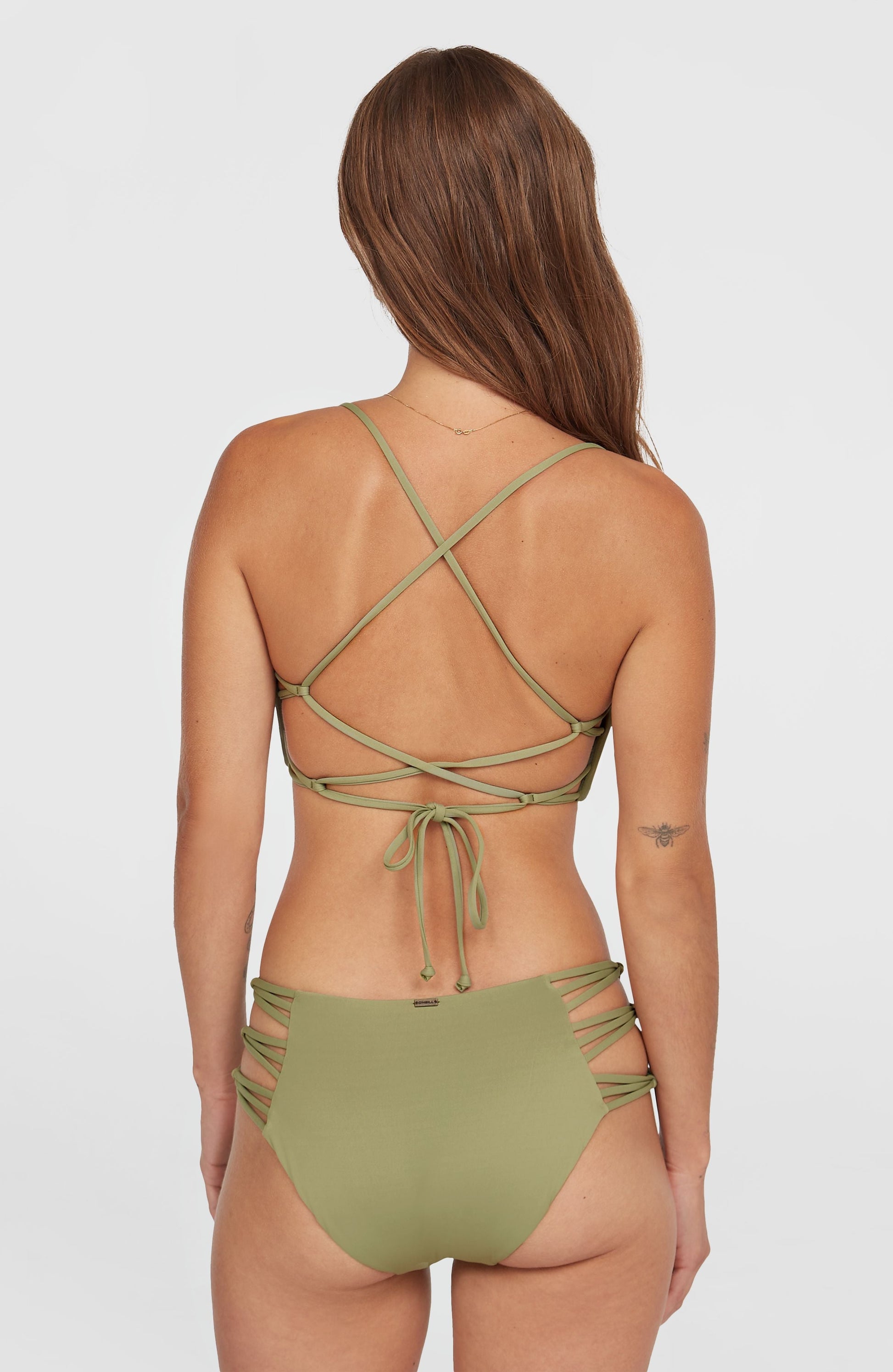 Huntington Bralette Bikini Top Women Avery Fern