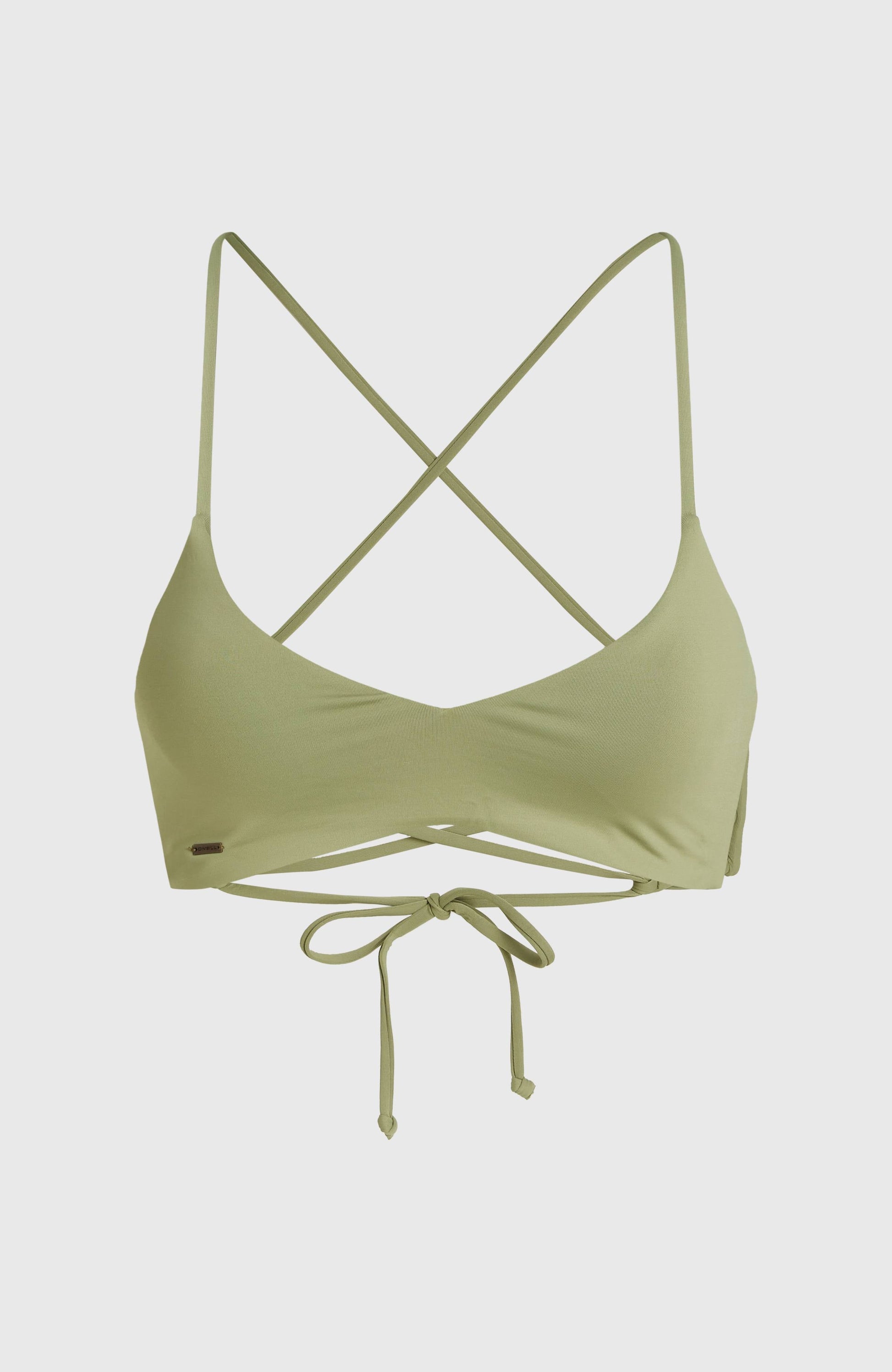 Huntington Bralette Bikini Top Women Avery Fern