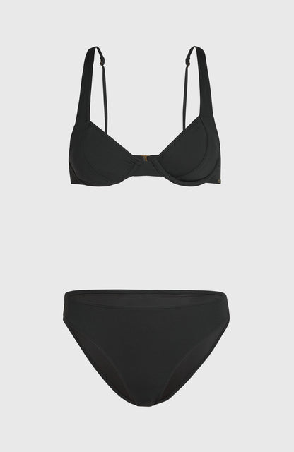 Saltwater Elsie Rita Bikini Set Women Black Out