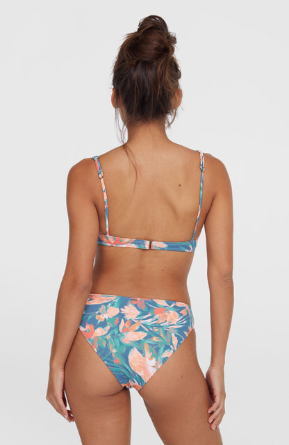Saltwater Elsie Rita Bikini Set Women Blue Painted Tropics