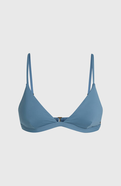 Seaside Tri Bikini Top Women Copen Blue