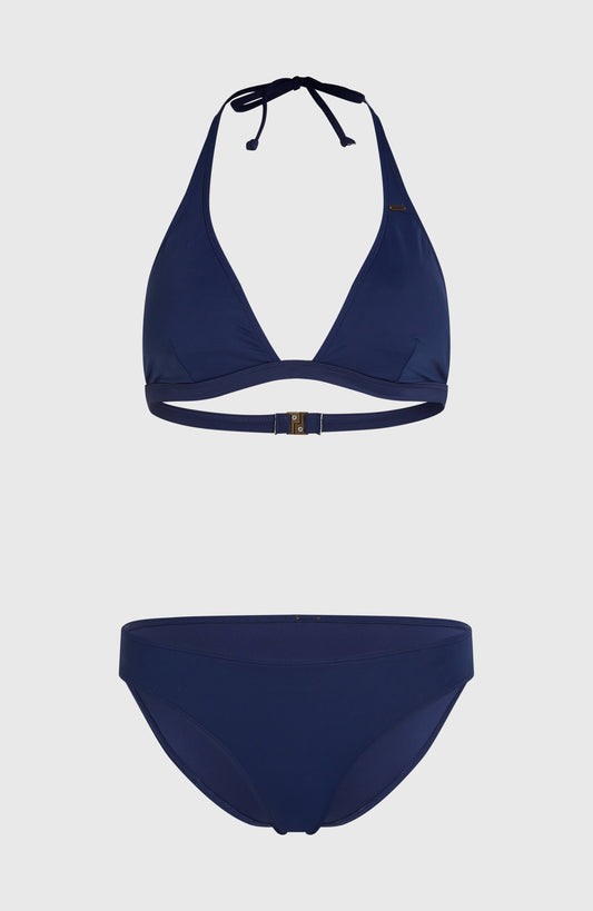 Essentials Maria Cruz Bikini Set Women Blueberry