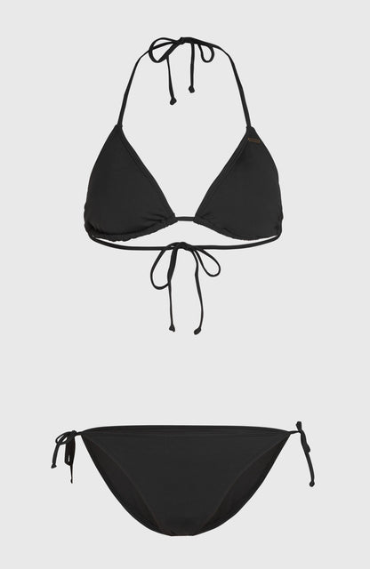 Essentials Capri Bondey Bikini Set Women Black Out