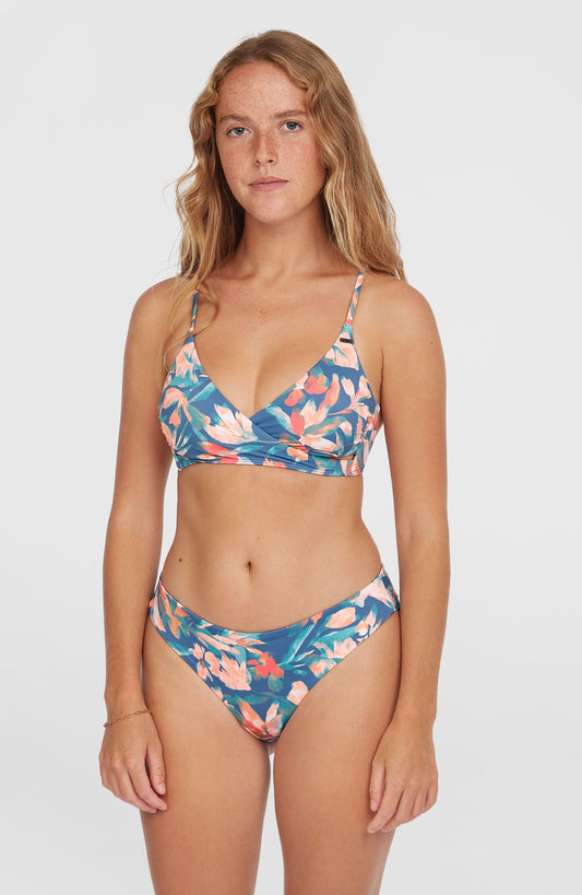 Essentials Baay Maoi Bikini Set Women Blue Painted Tropics